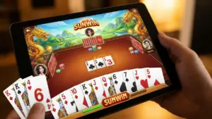 Giao diện bàn chơi 3D sắc nét và sống động của Tiến lên miền Nam tại Sunwin.