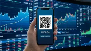 Giao diện nạp tiền Sunwin qua ngân hàng với mã QR động, đảm bảo an toàn và tiện lợi.