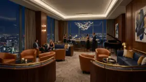 Không gian phòng chờ VIP sang trọng tại Sunwin với nội thất đẳng cấp